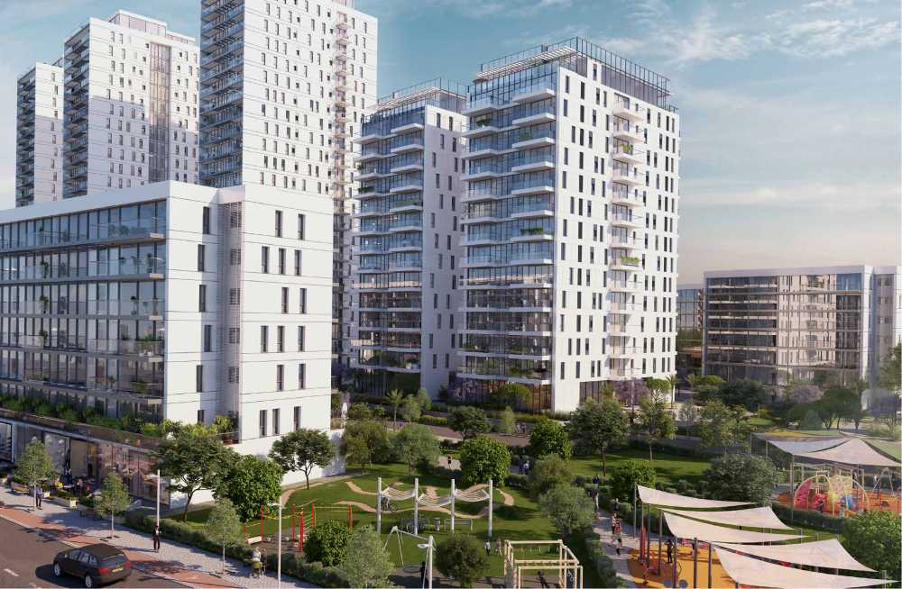 תמונת הדמייה של פרוייקט סהרון